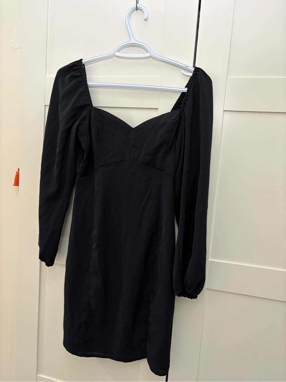 Abercrombie & Fitch Black Long-Sleeve Dress